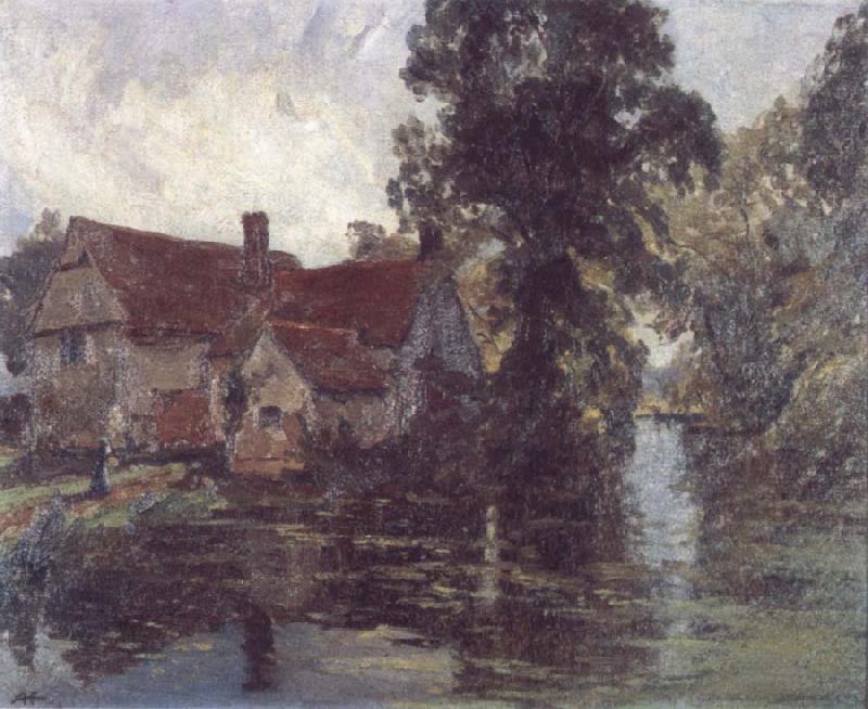 Albert Henry Fullwood Willy Lott's cottage oil painting picture